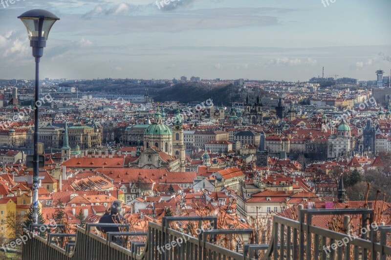 Prague Czech Panoramic Free Photos