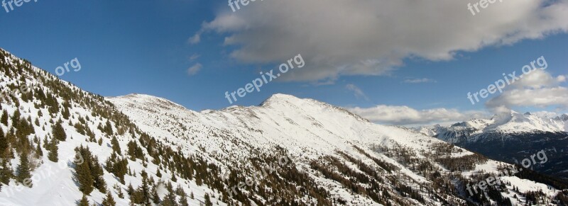 Mountains Alps Snow Nature Slopes