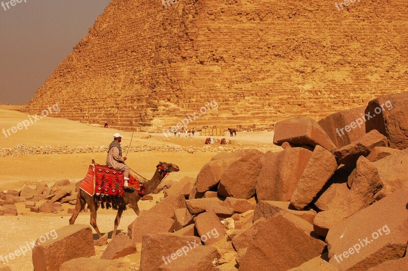 Egypt Pyramid Giza Desert Cairo