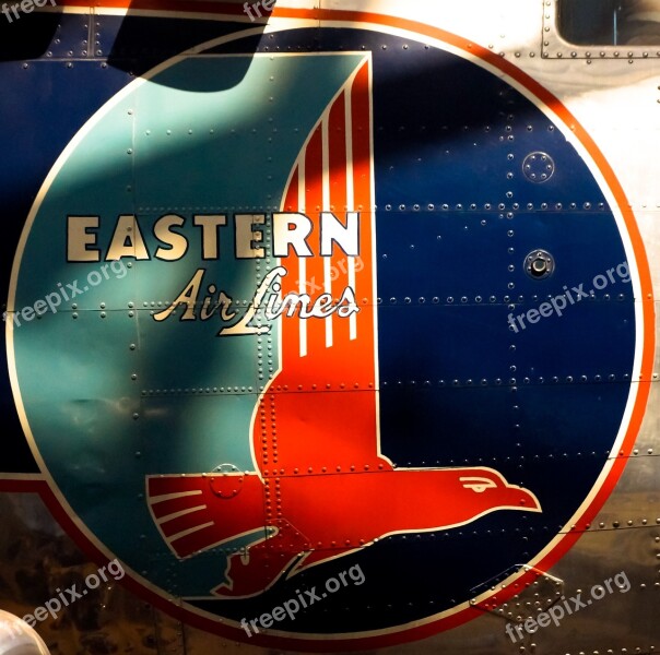 Eastern Airlines Airline Logo Transportation Sign