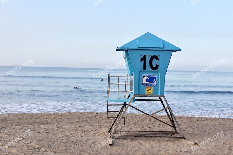 Beach Ocean Surf California San Diego