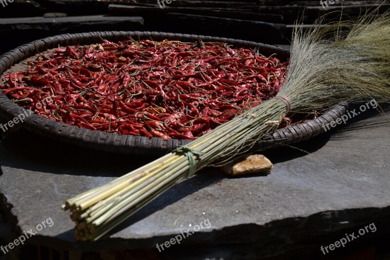 Chilli Sharp Pepper Red Food