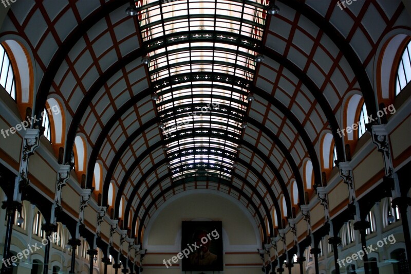 Train Station Interior Vaulted Ceiling Station Architecture