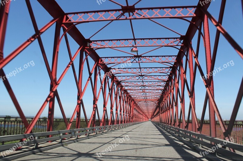 Bridge Metal Structure Steel Transportation