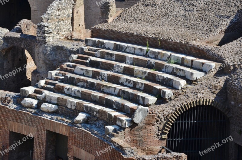 Amphitheater Colosseum Rome Landmark Monument