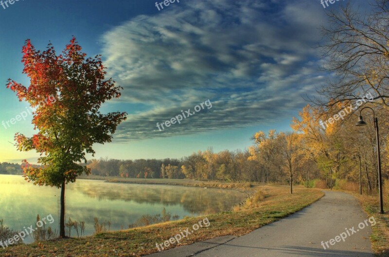 Copper Creek Pleasant Hill Lake Landscape