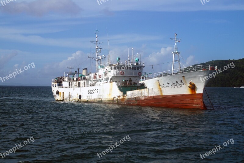 Boat Chinese Boat Sea Ship Navigation