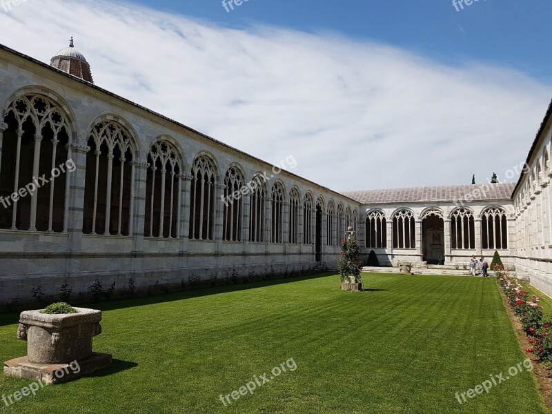 Pisa Italy Campo Santo Cemetery Tuscany