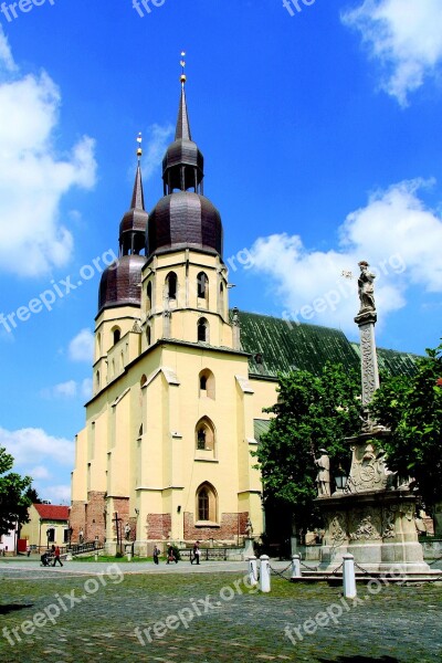 The Basilica Of St Nicholas Trnava Church Free Photos