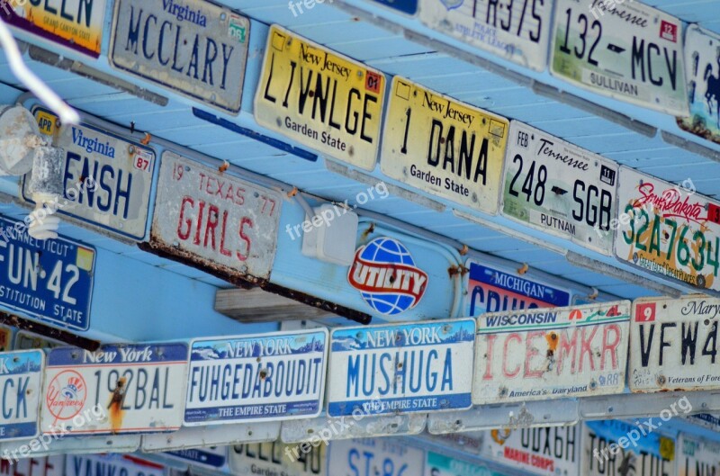 Registration Plates Car Plates Deco West Indies Paradise