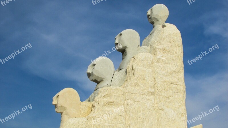 Cyprus Ayia Napa Sculpture Park Men Figures