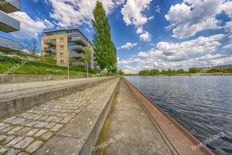 Berlin Köpenick Spree River Bank