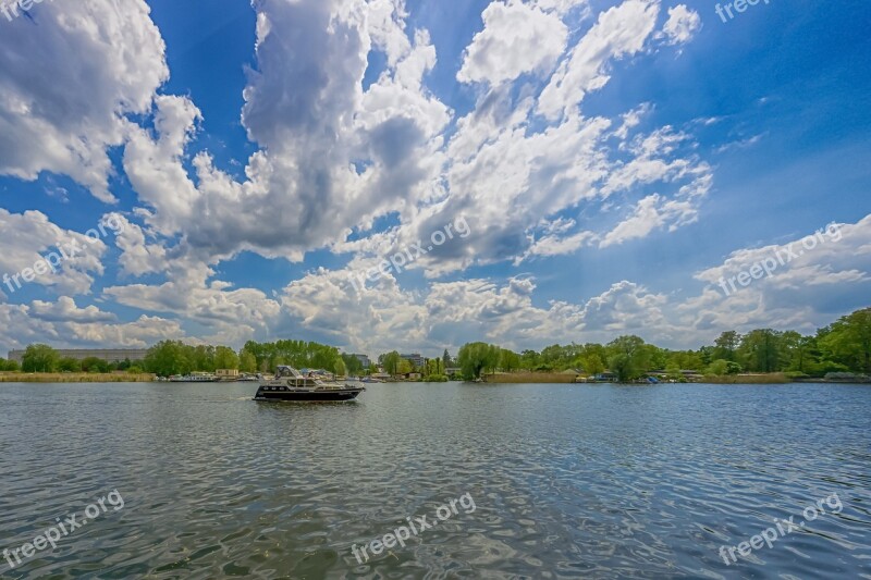 Berlin Köpenick Spree River Bank