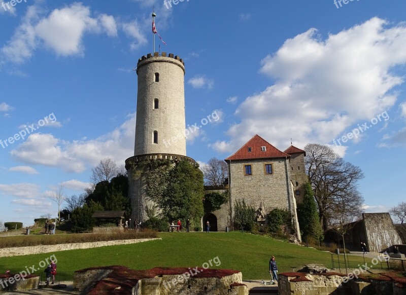 Sparrenburg Germany Bielefeld Historically Middle Ages