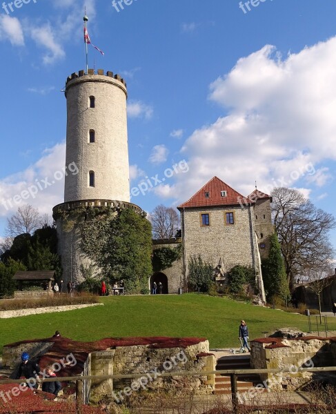 Sparrenburg Germany Bielefeld Historically Middle Ages