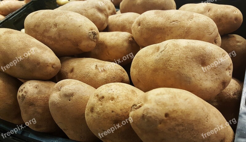 Potatoes Tubers Russet Idaho Potato