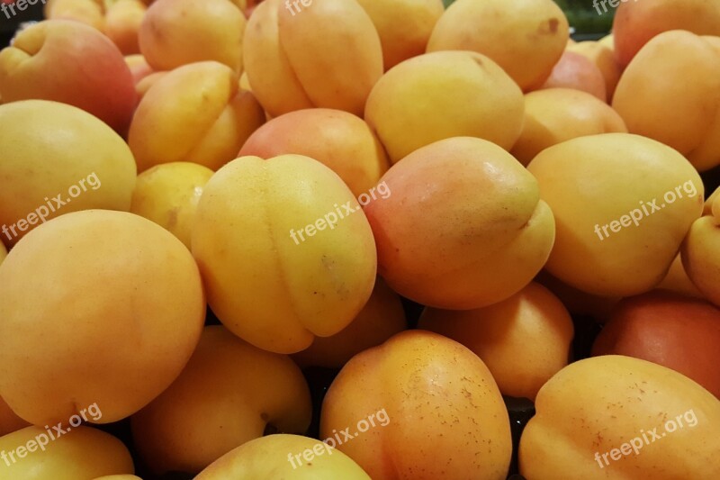 Apricots Fruit Stone Fruit Seasonal Orange