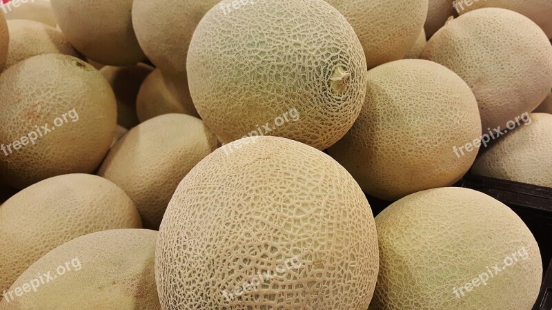 Melon Cantaloupe Canteloupe Rockmelon Sweet Melon