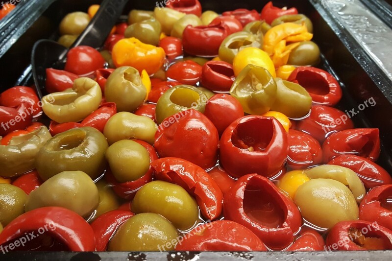 Pepperazzi Tri‑color Pepperazzi Peppers Peruvian Antipasto