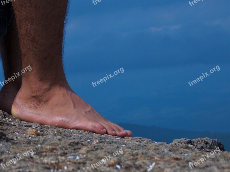 Foot Nature Holidays Rocks Visual