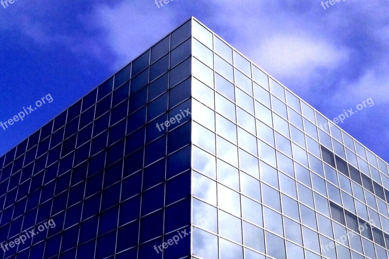 Office Builiding Glass Modern Minimal