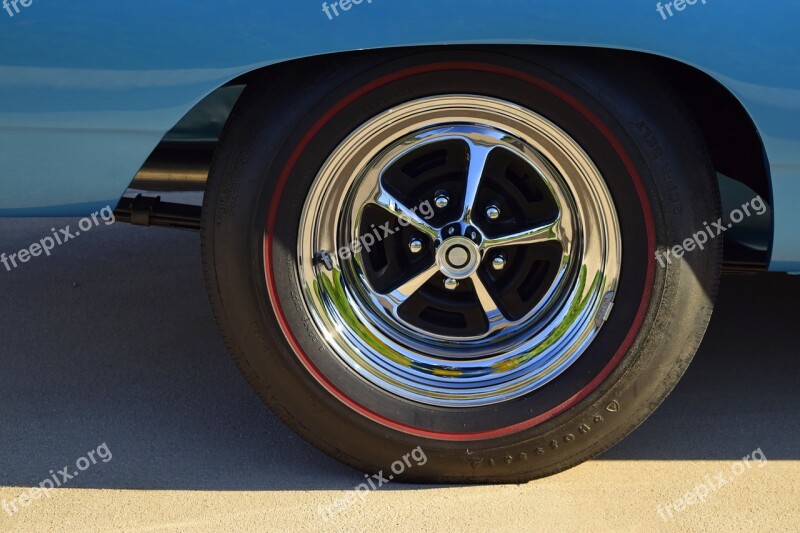 Plymouth Muscle Car Classic Tire Free Photos