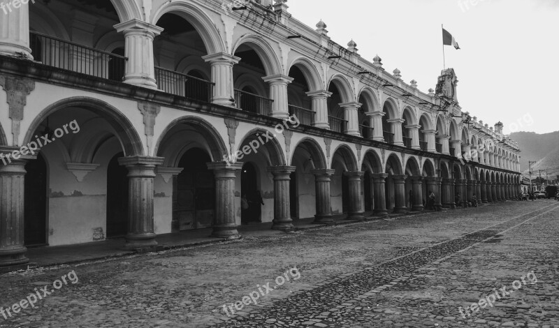 Antigua Guatemala Colonial Architecture America