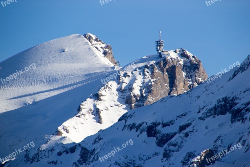 Switzerland Mountains Swiss Mountains Alpine Landscape