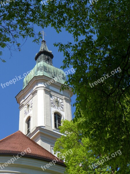 Church Building Neustift Freising Monastery Church