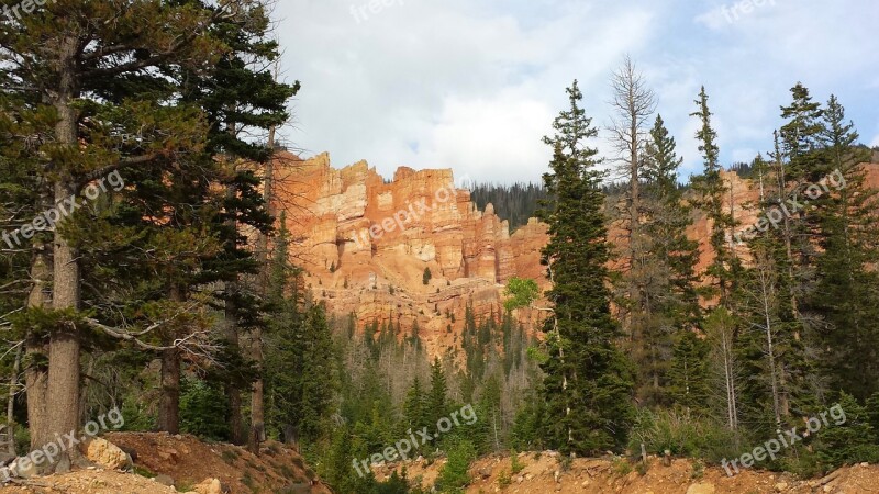 Red Canyon Cedar City Utah Free Photos