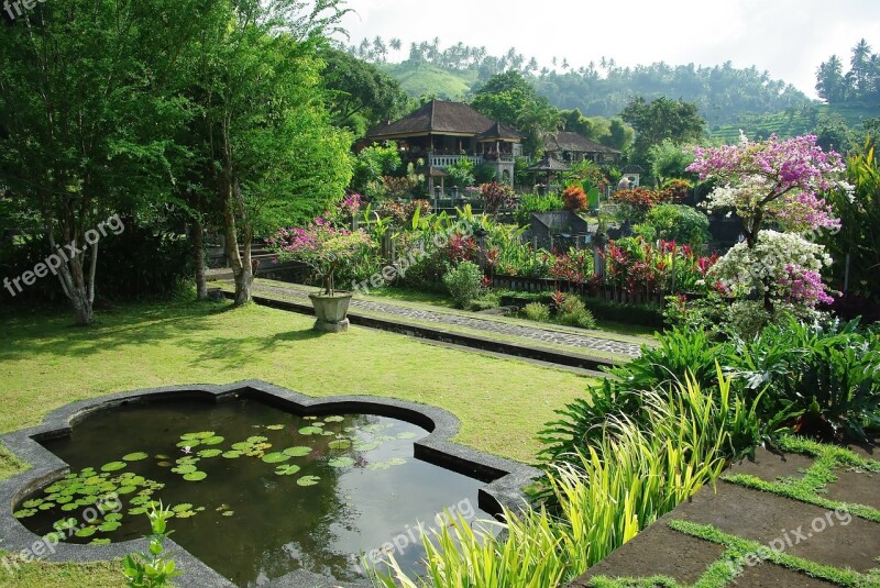 Indonesia Bali Pura Ganga Temple Basin