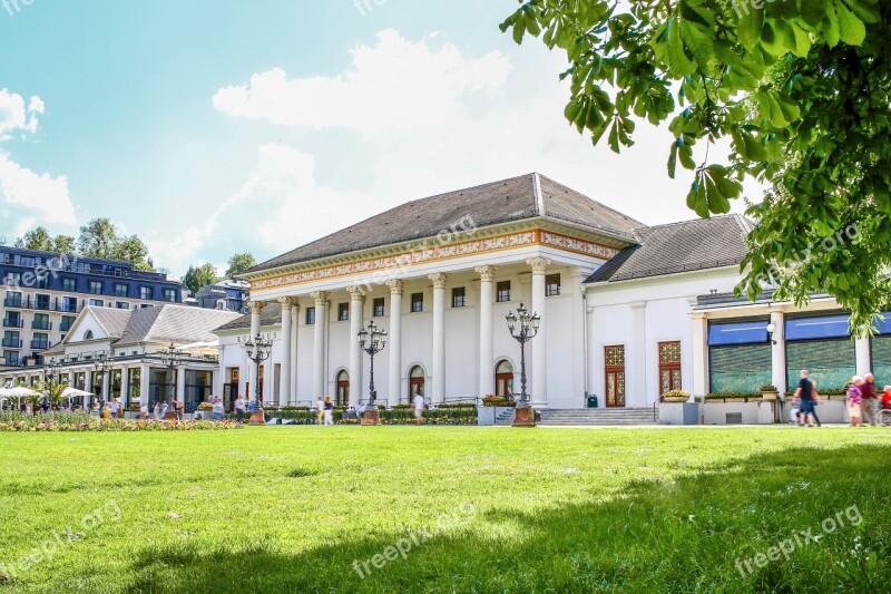 Baden Baden Kurhaus Casino Tourism Spring