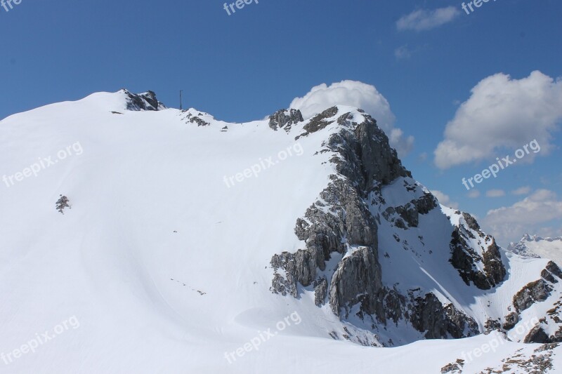 Karwendel Alpine Mountains Panorama Nature