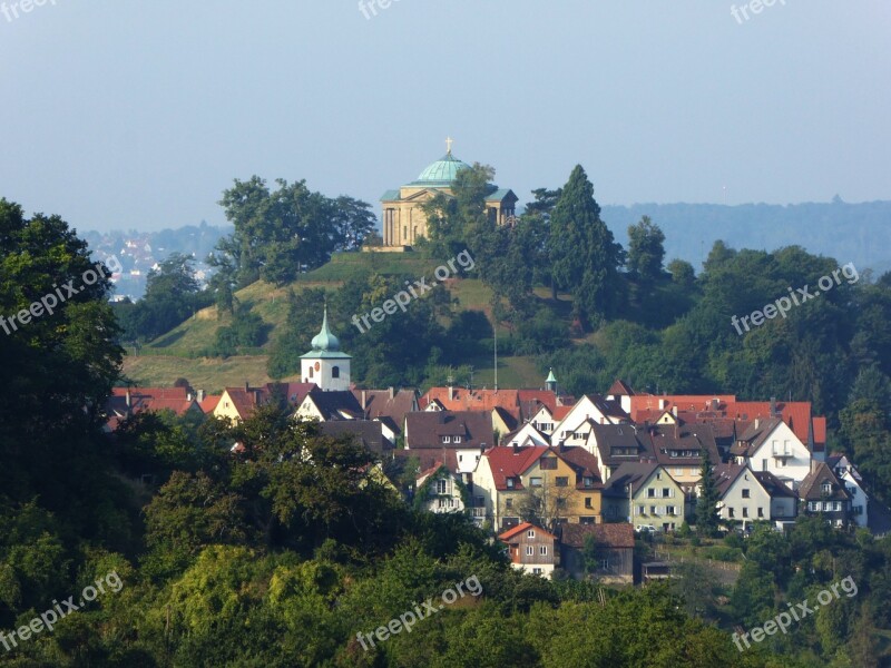 Stuttgart Rotenberg Funeral Chapel Monument Württemberg