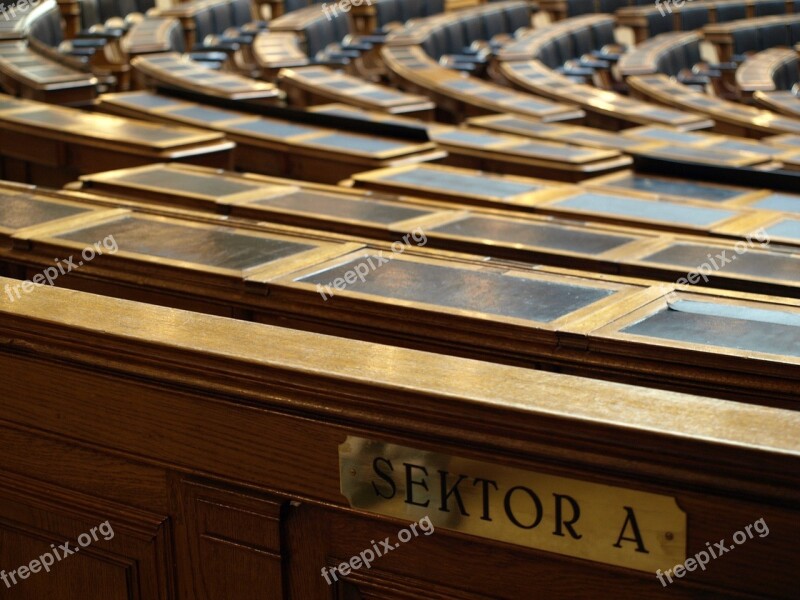 Vienna Austria Parliament Building Meeting Room