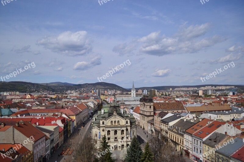 Košice Slovakia Views Tower City Slovakia