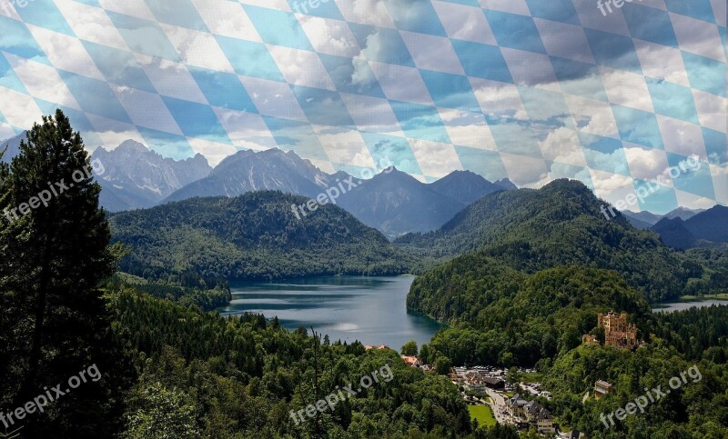 Bavaria Nature Germany Landscape Mountains