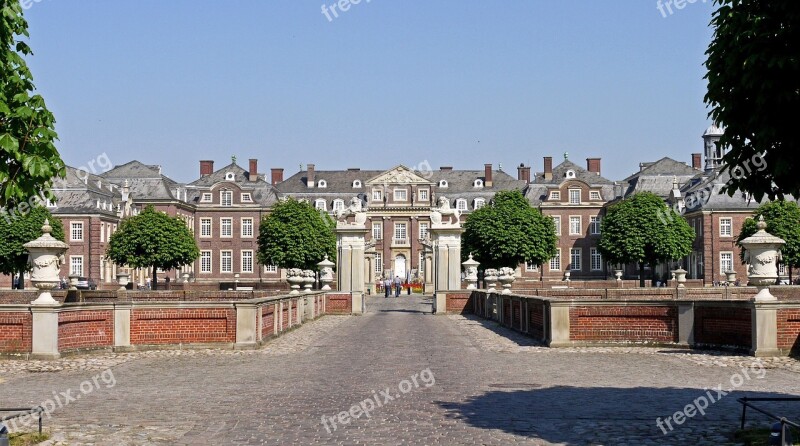 Westphalian Versailles Schloss Nordkirchen Münsterland Moated Castle Main Entrance