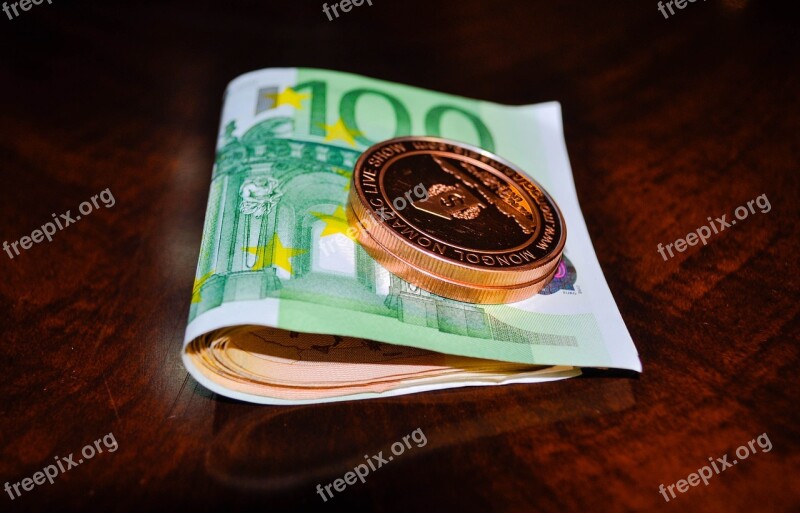 Token Euro Money Coin Cash