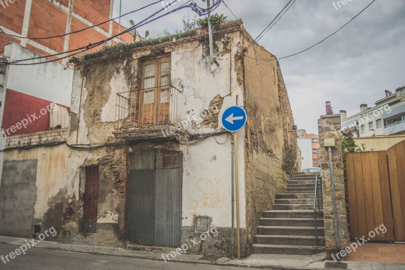 Street Cloudy House Casa Vieja Old Street