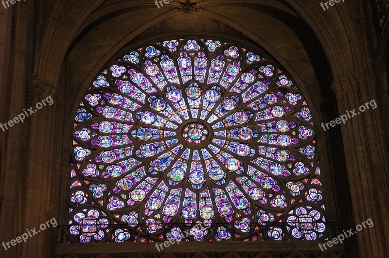 Vidral Colors Church Notredame Paris