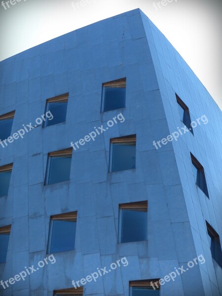 Architecture Modern Abstract Building Oblique