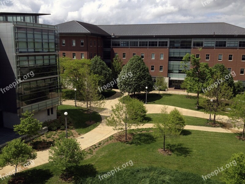 Engineering Quad University Campus Architecture Free Photos