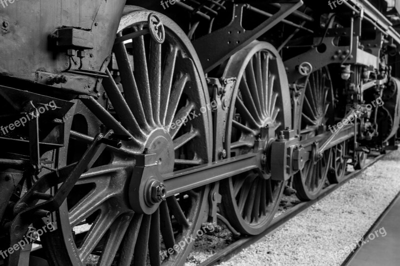 Technology Wheels Drive Mechanics Locomotive