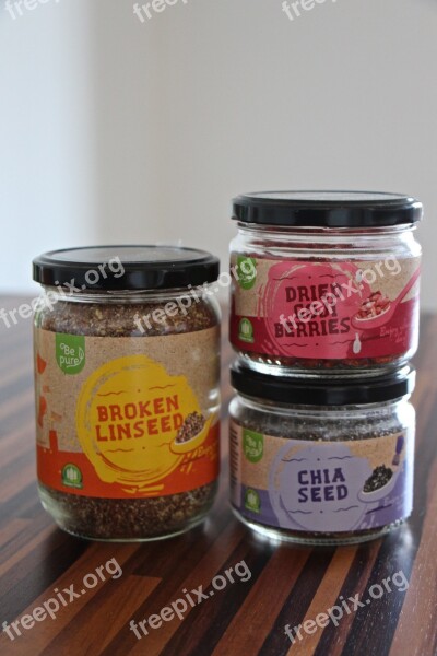 Vessels Kitchen Deco Food Muesli