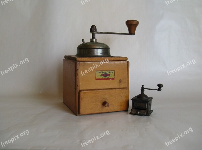 Grinder Coffee Grind Crank Mill