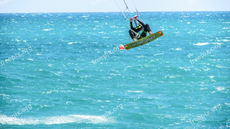 Kite Surf Sport Sea Surfer