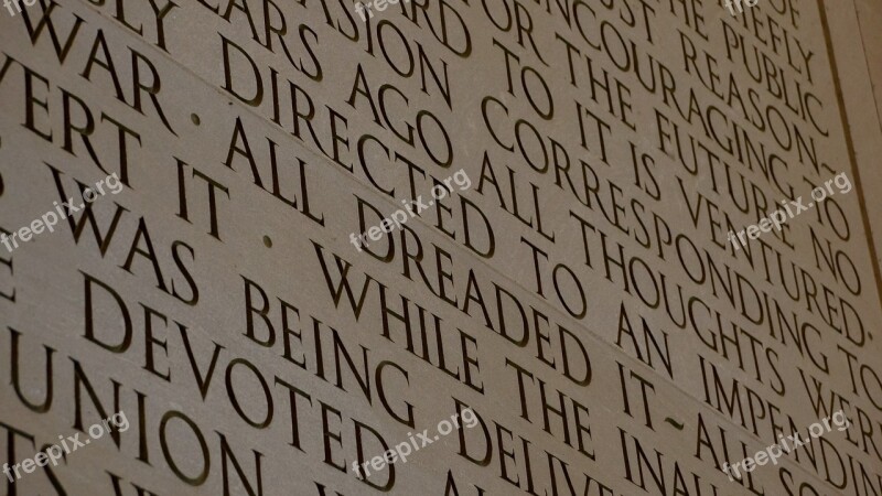 Lincoln Memorial Lincoln Speech Address Monument