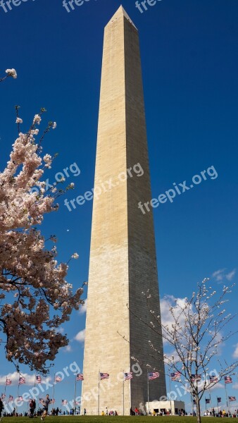 Washington Monument Washington Dc Monument Memorial Usa