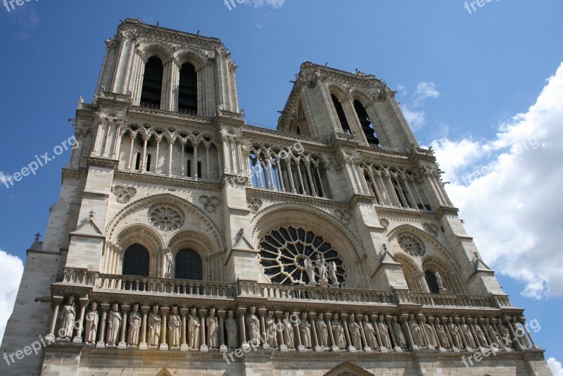 Notre Dame Of Paris Cathedral Paris Architecture Religious Monuments